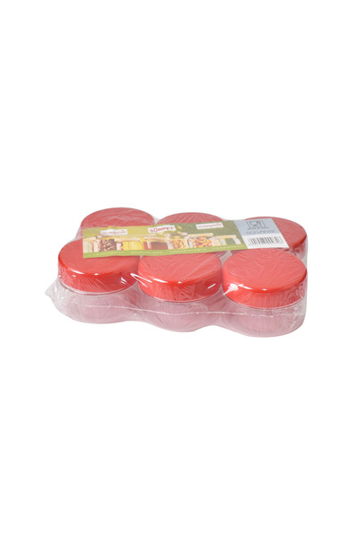 Generic Plastic Jar Set Samsam 50ml 6 Pieces Model 02-040