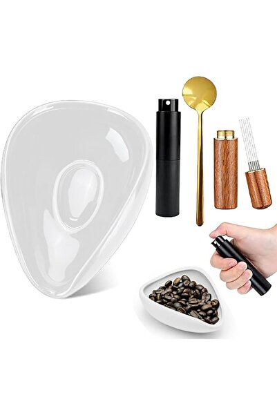 GENERAL 4Pcs Coffee Bean Dosing Cup and Spray Bottle 6 Needles Espresso Coffe...