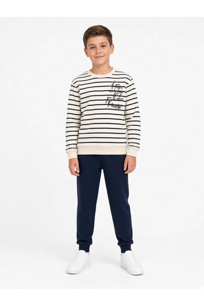 Kids Club Line-Detailed Boy's Suit