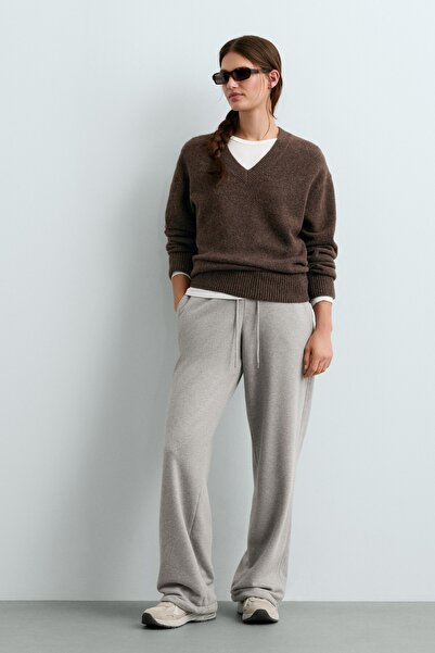 Oysho V-neck knit jumper