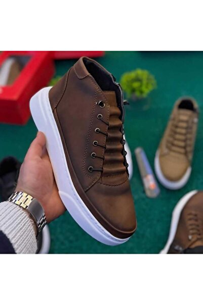 zege shoes Smart Lace-Up Zippered Sports Men's Boots 4 Seasons Stitched Light...