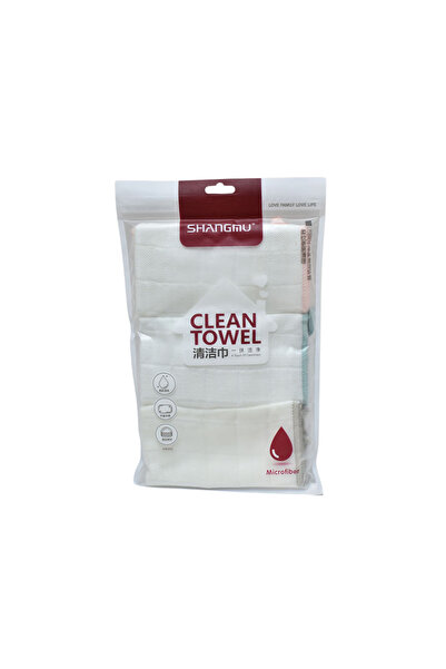 Generic Multi-purpose Cleaning Towels, 3 Pieces, Colored MF6002345