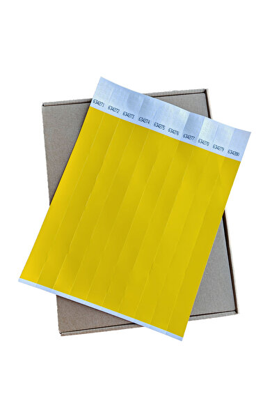 Generic Brand Bratari Evenimente Tyvek 19x250mm Numerotate, Set 500 Buc, Rezi...
