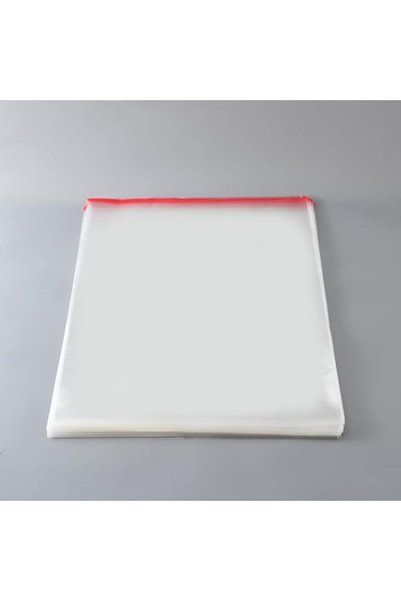 Red Dot Gift ® 100 pcs (40X50+3cm) Plastic Bags self-sealing Cellophane Cryst...