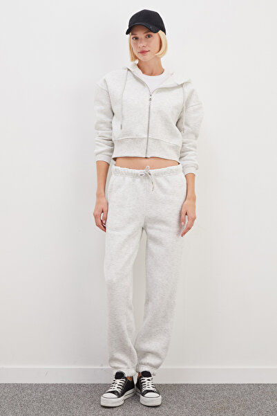 Fulla Moda 3-Strap Pocket Jogger Sweatpants