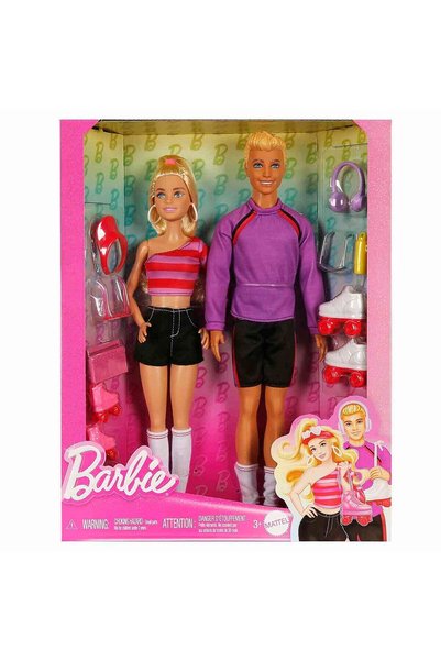 Barbie & Ken Fashionistas 65. Yıl 2li Parti Bebekleri HXK90
