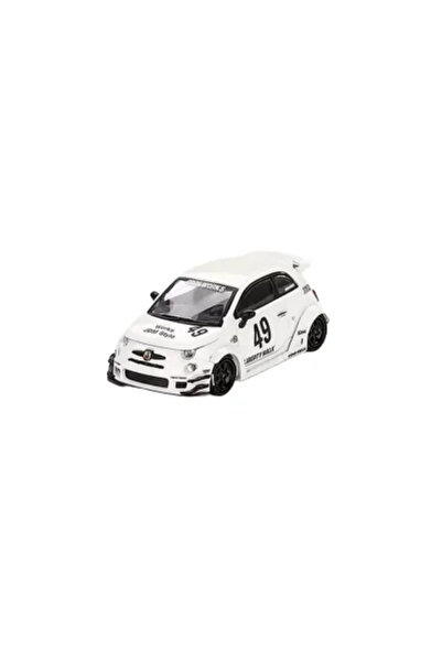 mini gt 1/64 Lb-Works X Abas Works Abarth 595 Gara White - Blister Pack
