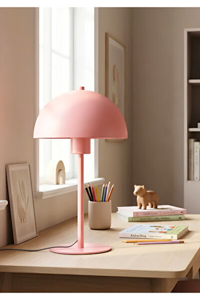 HOMİNG Strada Modern Renkli Metal Abajur Masa Lambası