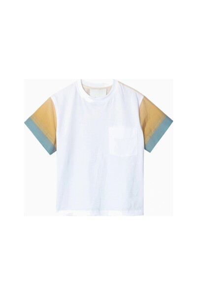 3.1 Phillip Lim Ombré Voile Detailed Women's T-Shirt