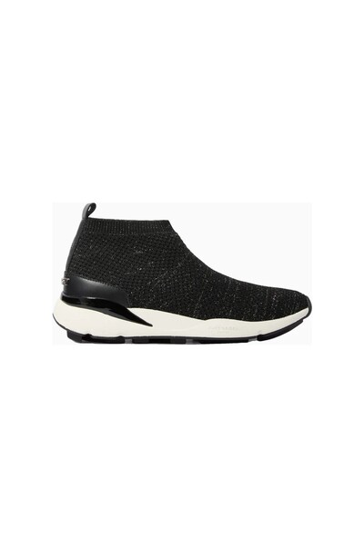 Kurt Geiger Knitted Table Runner Luxury Design Women's Sneakers