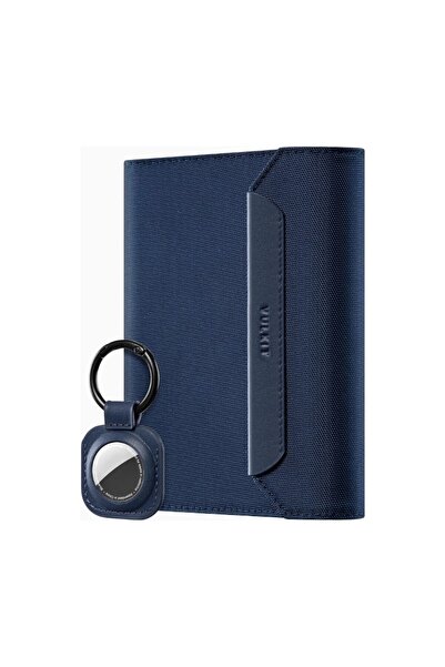 VULKIT Unisex Passport Wallet with Rfid Protection and Airtag