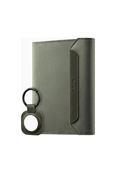VULKIT Unisex Passport Wallet with Rfid Protection and Airtag