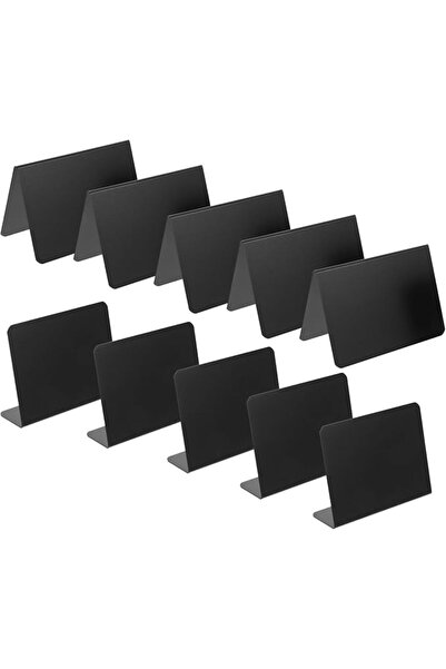 Generic 10pcs Acrylic Table Stands Reusable Dry Erase Boards With Rounded Edg...