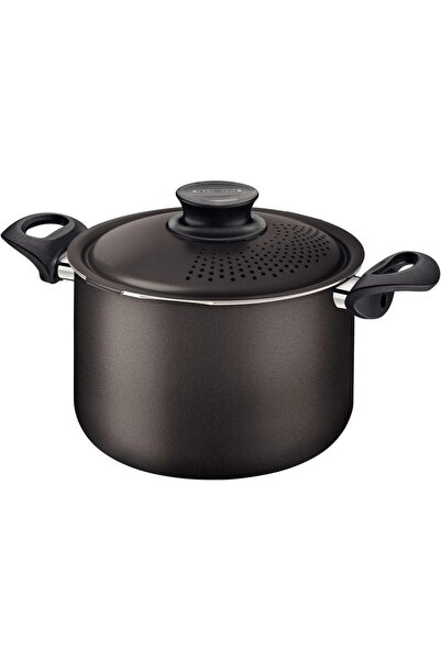 TRAMONTINA Paris Aluminum Pasta Cooker with Interior and Exterior Starflon Ma...