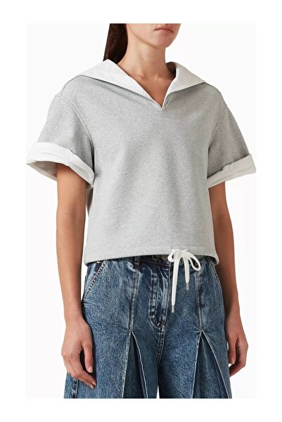 3.1 Phillip Lim Sailor Collar French Terry Women's Sweatshirt