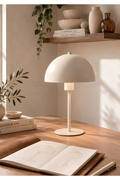 HOMİNG Strada Modern Renkli Metal Abajur Masa Lambası