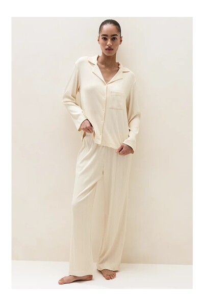 THE WHITE COMPANY Cooling Ribana Women's Pajama Set
