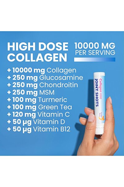 Swedish Nutra Collagen 10,000 mg Joint Shots 20 Days