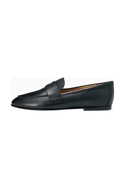 AGE OF INNOCENCE Farley Black Leather Women's Loafer Shoes
