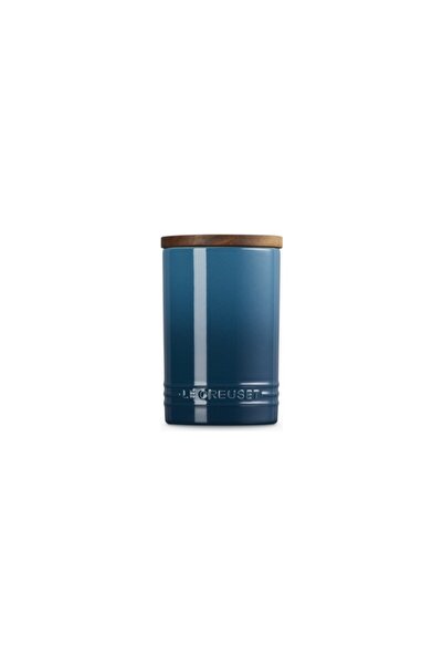 Le Creuset Signature Acacia Lid, Ceramic Storage Container