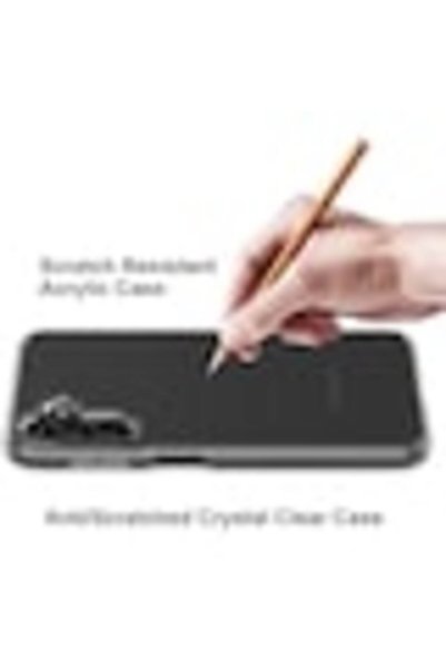 General Store Husă acrilică compatibilă cu iPhone 17 5G, subțire, anti-șoc, potrivire perfectă, durabilă, colțuri rezistente la impact, transparentă.