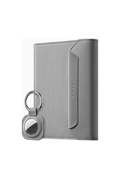 VULKIT Unisex Passport Wallet with Rfid Protection and Airtag