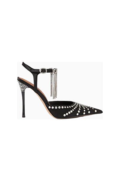 Kurt Geiger Crystal Embellished 105 Suede , Stoned Luxury Women's Stiletto