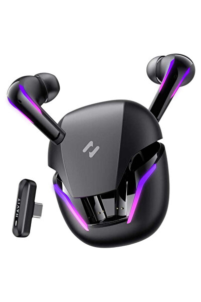 Havit Căști de gaming wireless (TW970), pentru jocuri, cu dongle, Bluetooth 5...