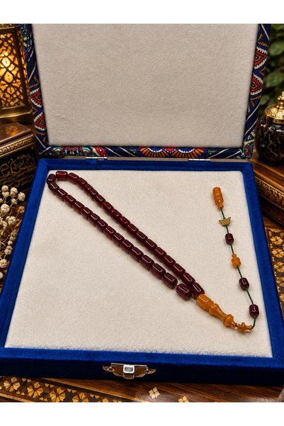 RASCAN Master Signatured Ottoman Similarity Comparison Capsule Cut Amber