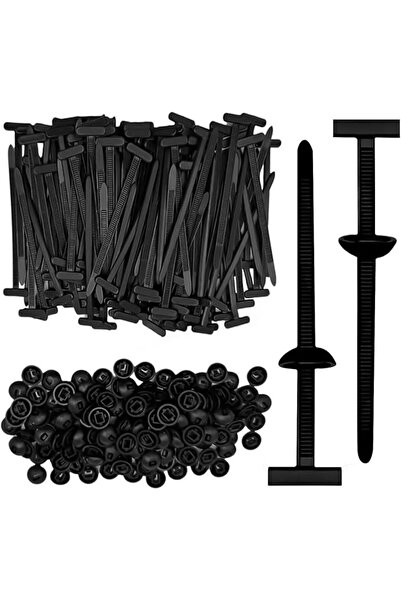 fenshine Nylon Universal Cable Tie Buckle, Heavy Duty Zip Ties (with Pin & Bu...