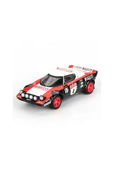 mini gt 1/64 Lancia Stratos Hf # 4 1978 Sanremo Rally Winner