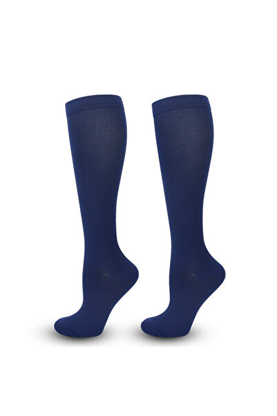 Choice L-XL (EU 38-42) Navy 1 Pair Women's & Men's Compression Socks 15-20 MM...