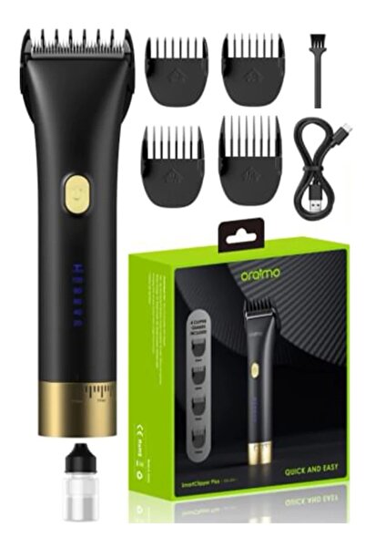 oraimo Oraimo Smart Clipper Plus Professional Cordless Hair Clipper with 4 Gu...