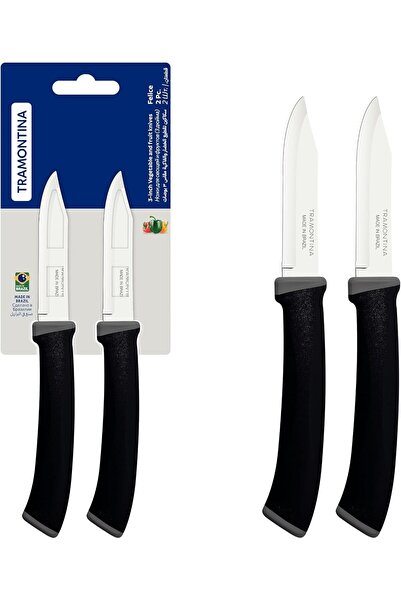 TRAMONTINA 2 PCS Vegetable and Fruit Knife Set