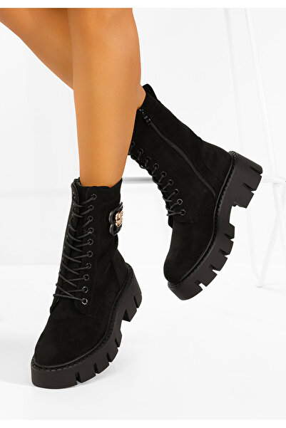 B T Shoes Боти до глезена - Черни - Ниски