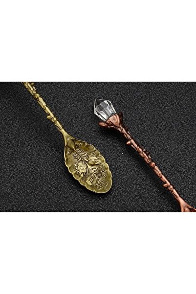 GENERAL Set of 6 – Vintage Coffee Spoon with Delicate Flower Design – Elegant...