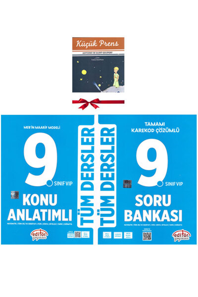 Editör Yayınevi 2027 Editör 9.Sınıf Tüm Dersler Türkiye Yüzyılı Maarif Modeli...