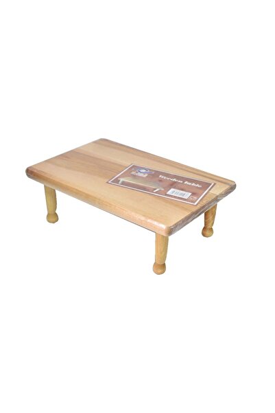 Generic Wooden dough rolling board rectangular 37 x 25 x 12 cm HT3725