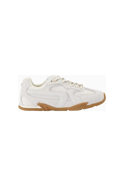 Kurt Geiger Lather Suede and Mesh Detailed Women's Sneaker
