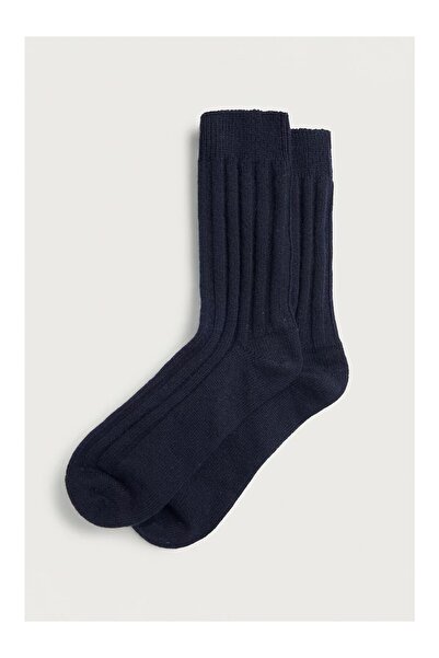 THE WHITE COMPANY %100 Kaşmir Erkek Ev Çorabı