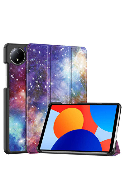 Techsuit Case for Xiaomi Redmi Pad SE 8.7, FoldPro Galaxy (Multicolor)