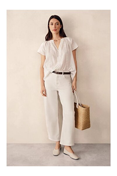 THE WHITE COMPANY Organic Cotton Medina Women's Blouse