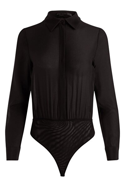 Alice + Olivia Willa Silk Bodysuit, 100% Silk, Slim Fit, Elegance from Day to...