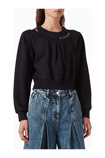 3.1 Phillip Lim Embellished Layer 100% Cotton Ring Detailed Design Women's Bl...