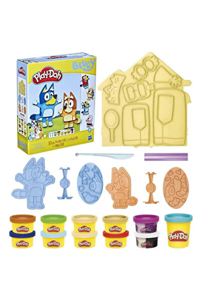 Play Doh Bluey Make N Mash Kostümler Oyun Hamuru Seti