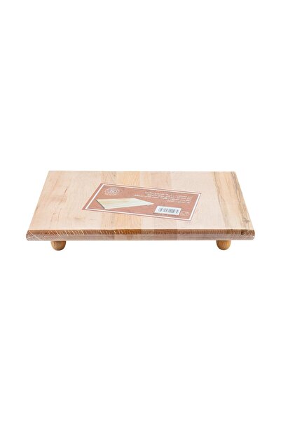 Generic Wooden rectangular dough rolling board, size 37 x 25 cm LT30196