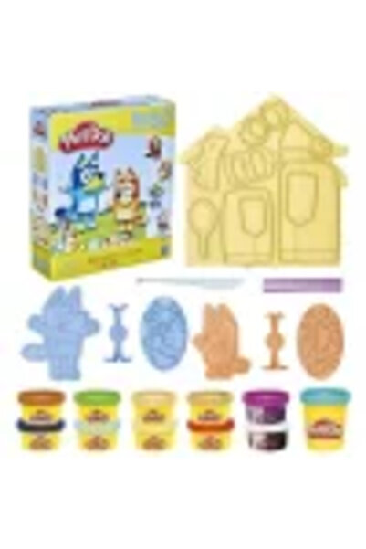 Play Doh Bluey Make N Mash Kostümler Oyun Hamuru Seti
