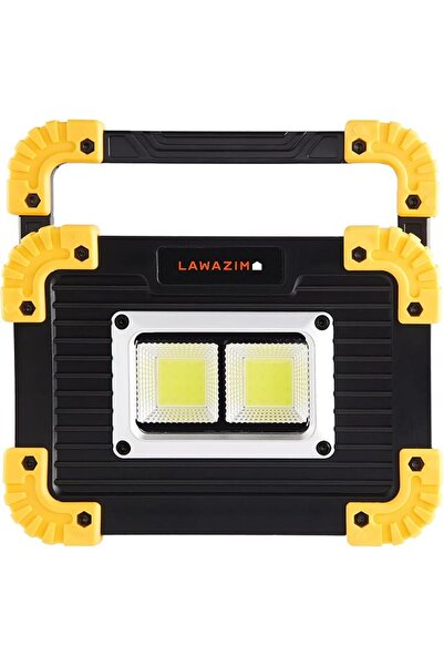 Lawazim Led Work Light With Usb Cable 3 Modes Black/Yellow 8 Inch | Portable ...