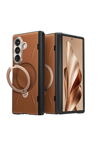 TORRAS Case, QPRO Leather Series, Galaxy Z Fold8 Ultra, Brown