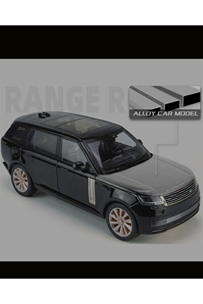 Genel Markalar Hmb 1:18 Ölçek Range Rover Sv 2022 (Yeni Kasa) Siyah Metal Mod...